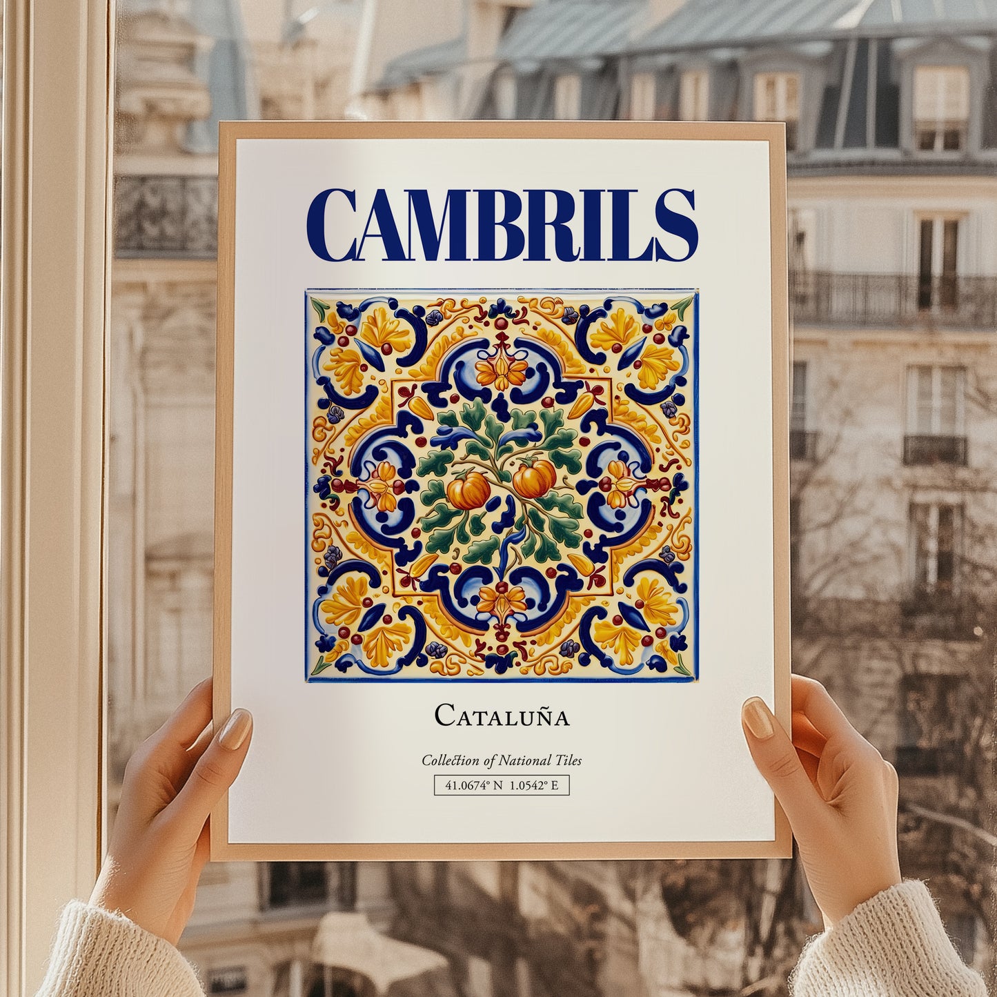 Cambrils, Spain – Vintage Travel Poster