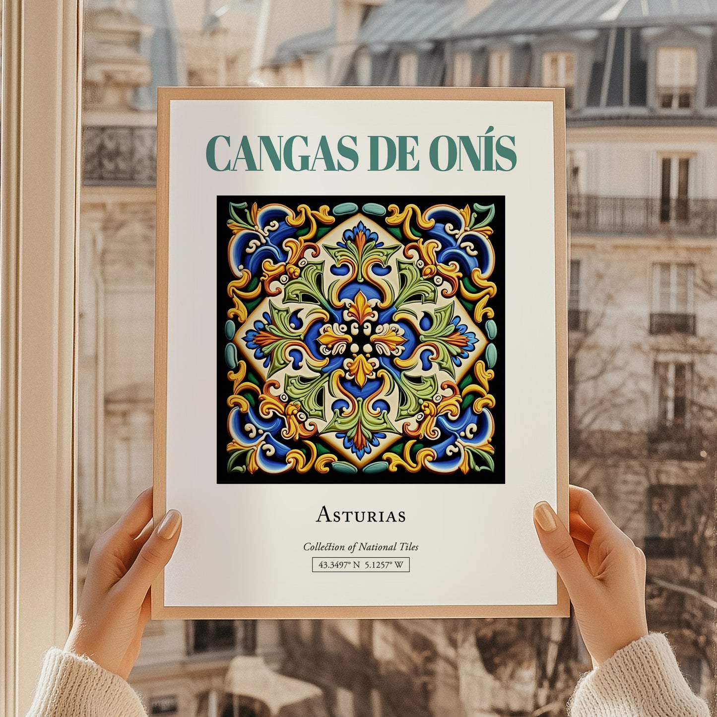 Cangas de Onís, Spain – National Pride Wall Decor