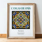 Cangas de Onís, Spain – National Pride Wall Decor, in wooden frame leaning on the floor
