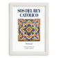 Sos del Rey Católico, Spain – Travel Print, placed in minimal white frame