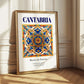 Cantabria, Spain – Travel Memories Wall Print, styled in a charming Paris street view