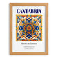 Cantabria, Spain – Travel Memories Wall Print, set in oak frame