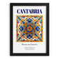 Cantabria, Spain – Travel Memories Wall Print, in sleek black frame