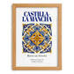 Castilla-La Mancha, Spain – Travel Wall Decor, set in oak frame