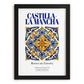 Castilla-La Mancha, Spain – Travel Wall Decor, in sleek black frame