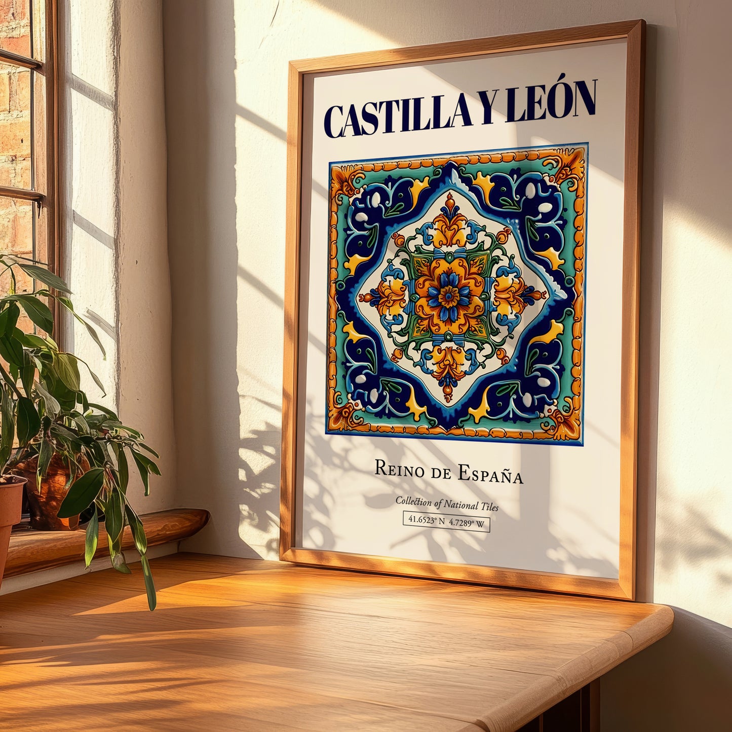 Castilla y León, Spain – Travel Wall Decor, clean layout with no caption