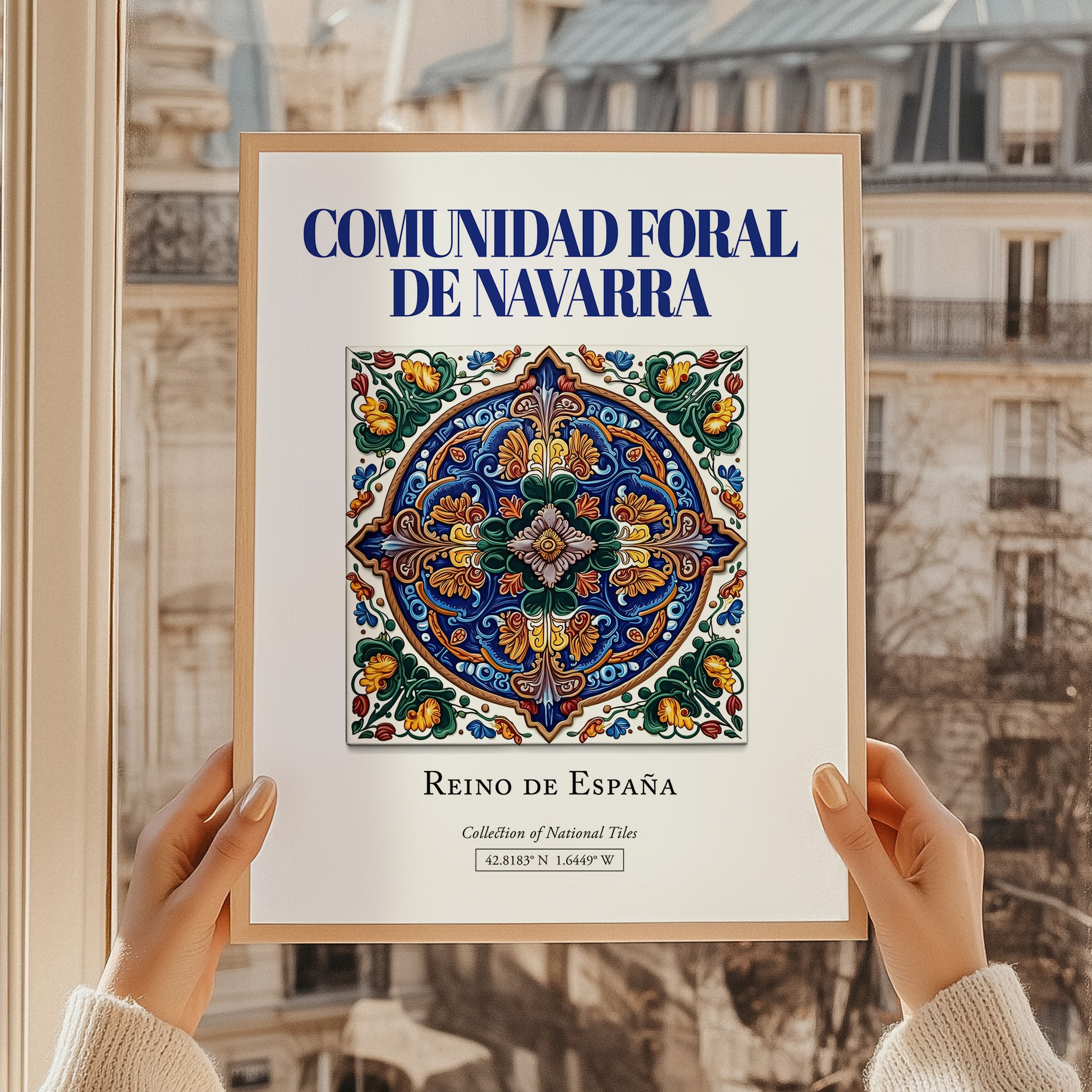 Comunidad Foral de Navarra, Spain – World Heritage Travel Poster