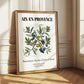 Aix-en-provence, France – Travel Wall Decor, styled in a charming Paris street view