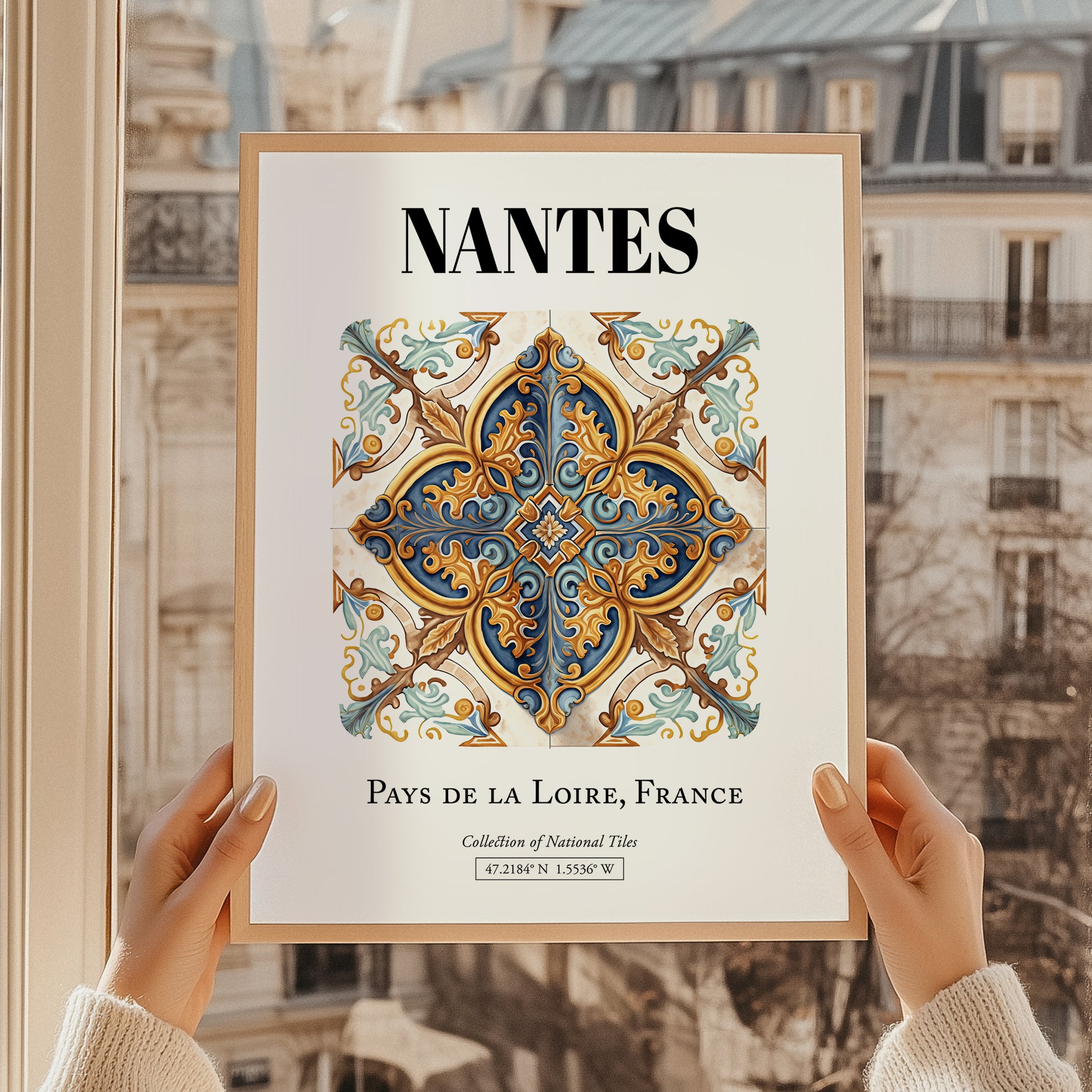 Nantes, France – Wanderlust Wall Decor