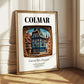 Colmar, France – Travel Wall Decor, styled in a charming Paris street view