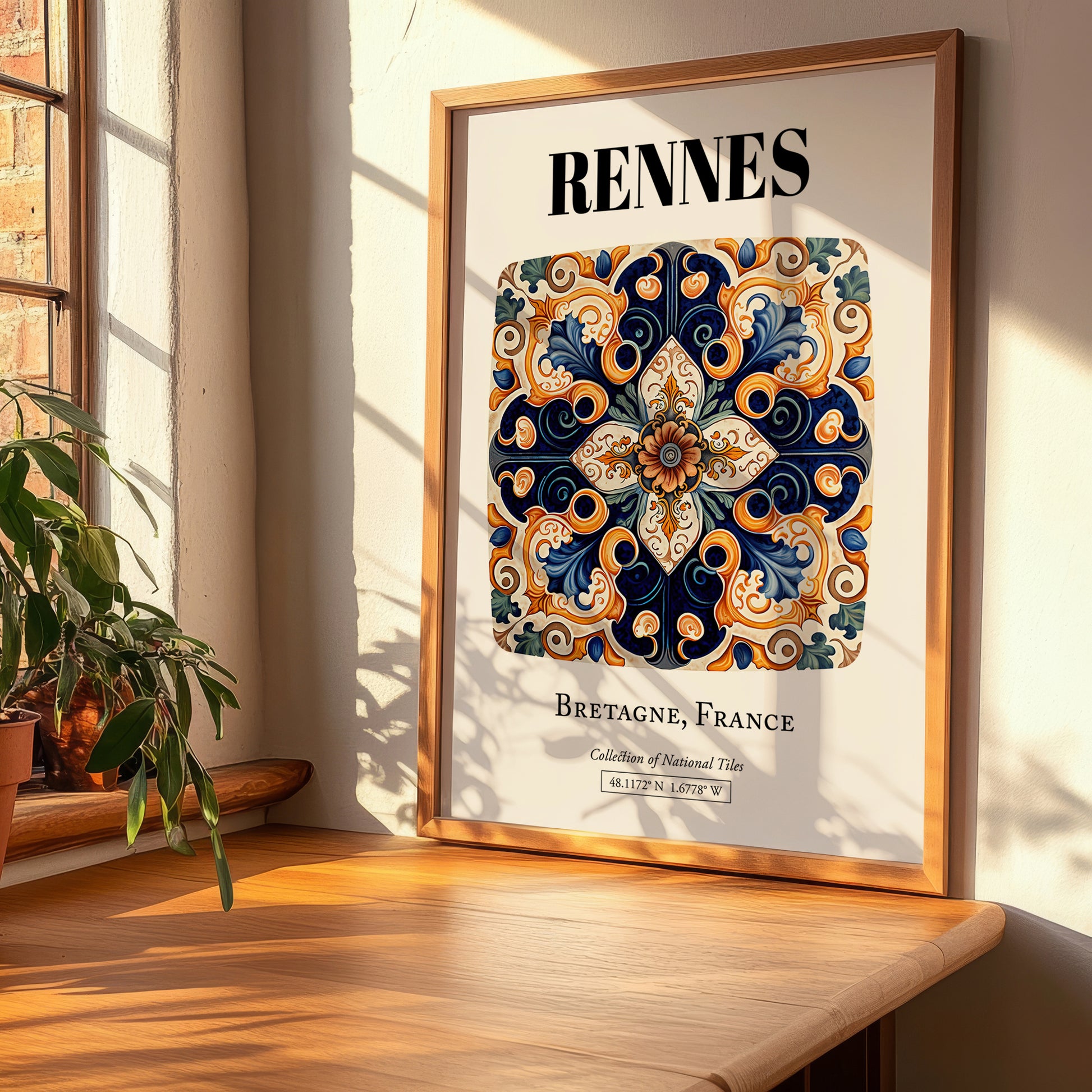 Rennes, France – National Pride Wall Decor, clean layout with no caption