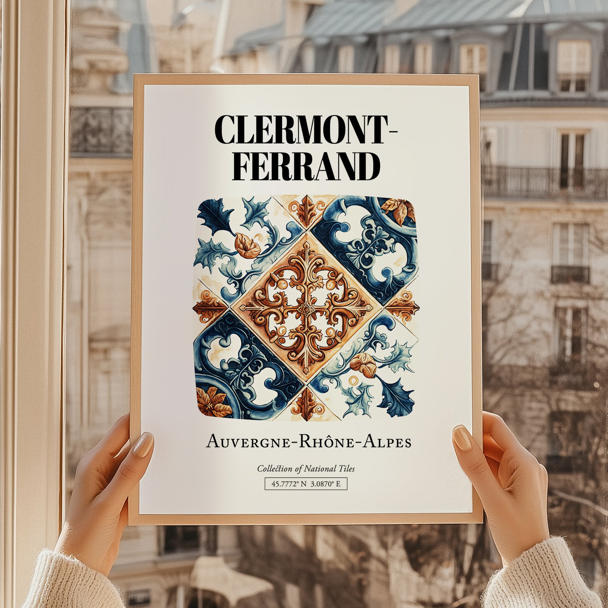 Clermont-ferrand, France – Travel Poster