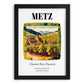 Metz, France – Travel Wall Art, in sleek black frame