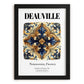 Deauville, France – Travel Print, in sleek black frame