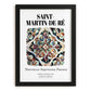 Saint-martin-de-ré, France – World Travel Art, in sleek black frame