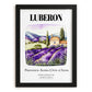Luberon, France – Travel Print, in sleek black frame