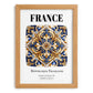 France, République Française – Wanderlust Wall Decor, set in oak frame