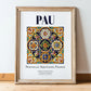 Pau, France – Wanderlust Wall Decor, in wooden frame leaning on the floor