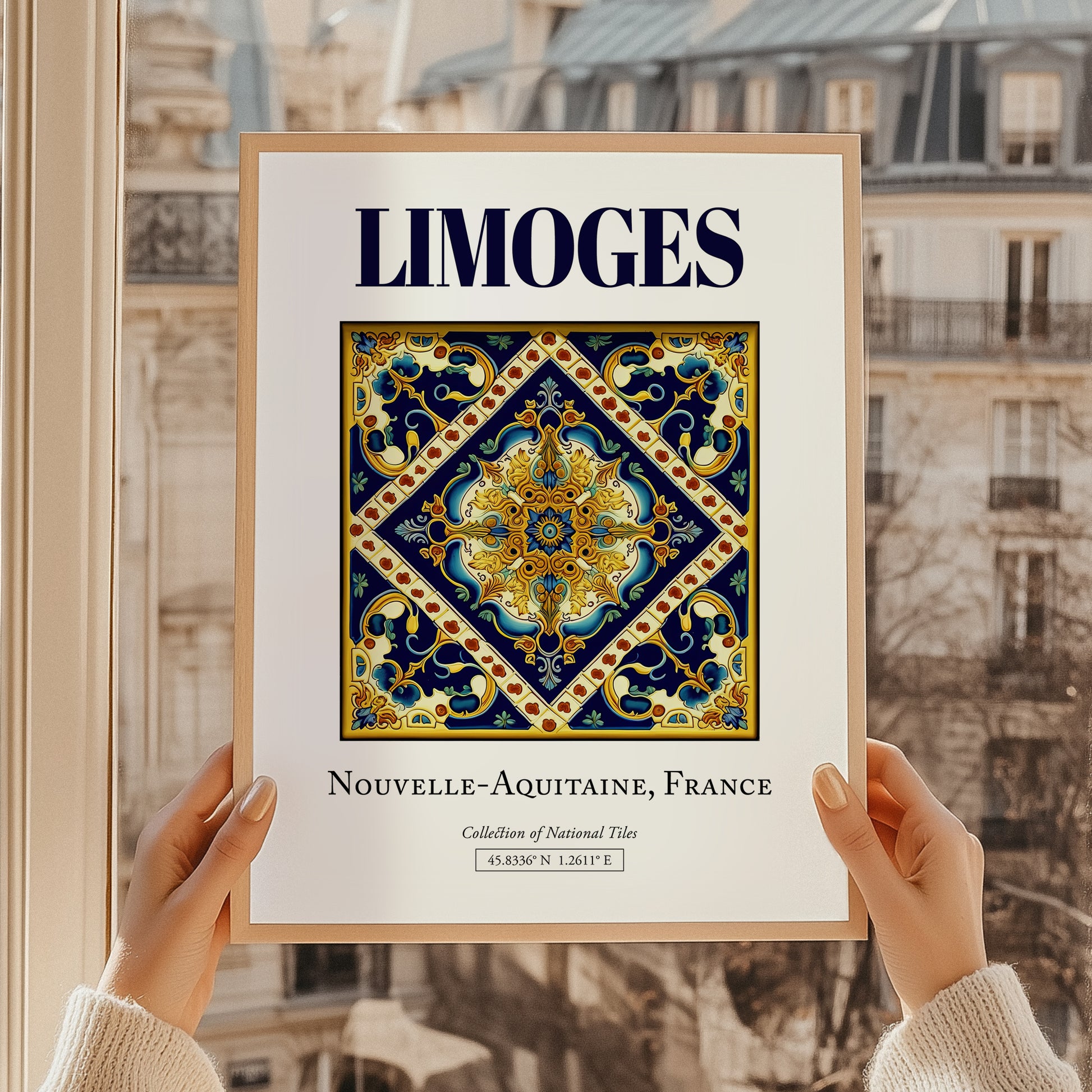 Limoges, France – Tourist Destination Poster