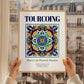 Tourcoing, France – Minimalist Travel Print