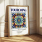 Tourcoing, France – Minimalist Travel Print, styled in a charming Paris street view