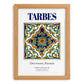 Tarbes, France – Travel Poster, set in oak frame