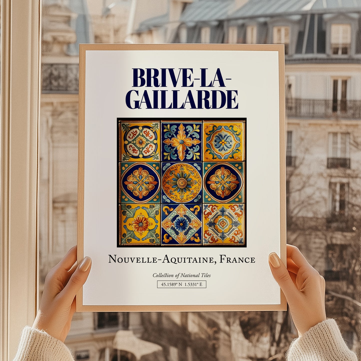 Brive-la-Gaillarde, France – Travel Print