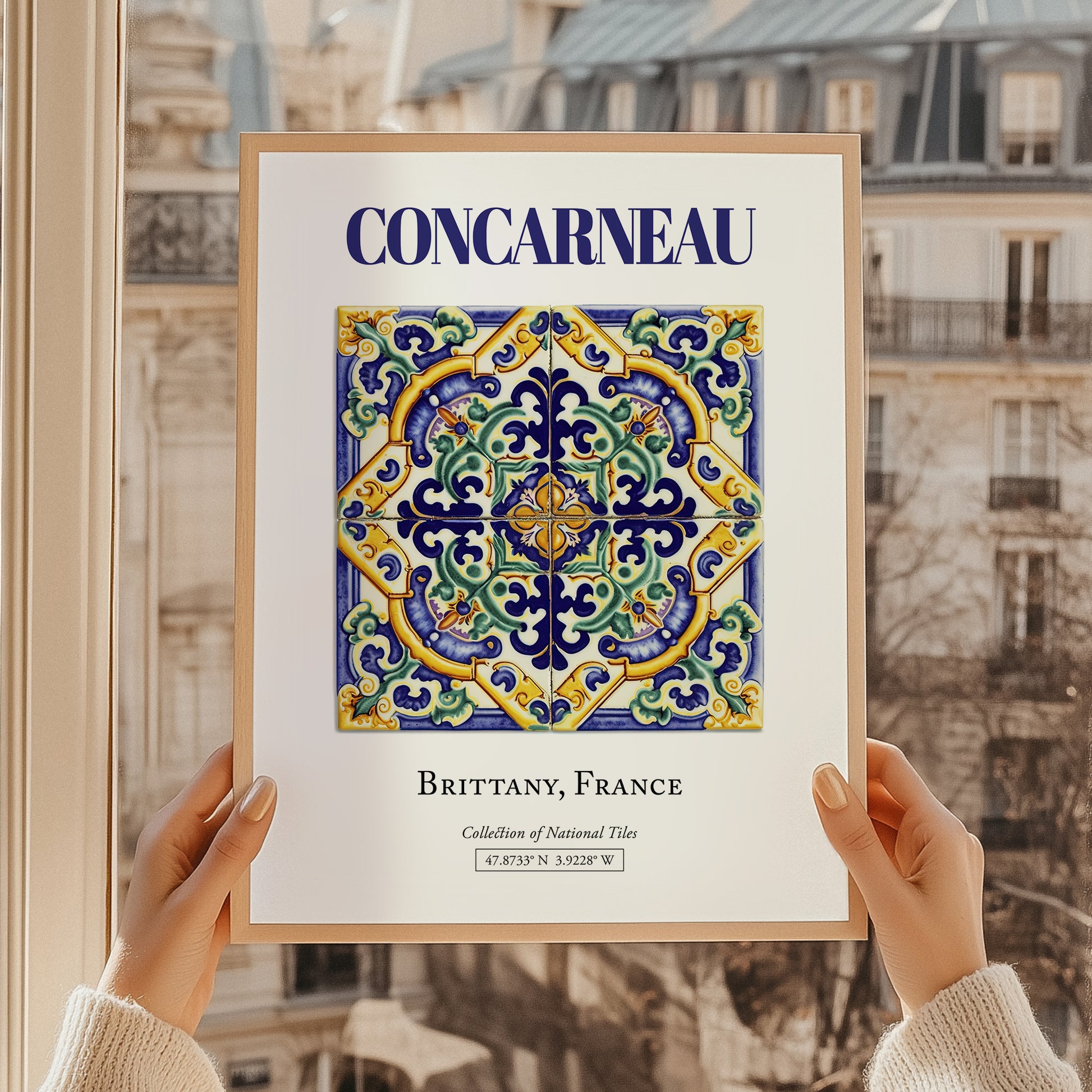 Concarneau, France – Travel Poster