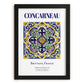 Concarneau, France – Travel Poster, in sleek black frame