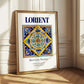 Lorient, France – Travel Print, styled in a charming Paris street view