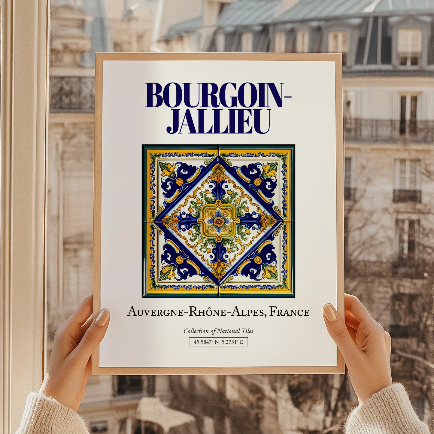 Bourgoin-Jallieu, France – Travel Poster