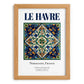 Le Havre, France – Travel Wall Decor, set in oak frame