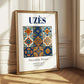 Uzès, France – Travel Print, styled in a charming Paris street view