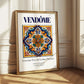 Vendôme, France – Travel Poster, styled in a charming Paris street view