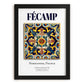 Fécamp, France – Away From Home Poster, in sleek black frame