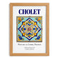 Cholet, France – Travel Wall Decor, set in oak frame