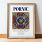 Pornic, France – National Pride Wall Decor, in wooden frame leaning on the floor