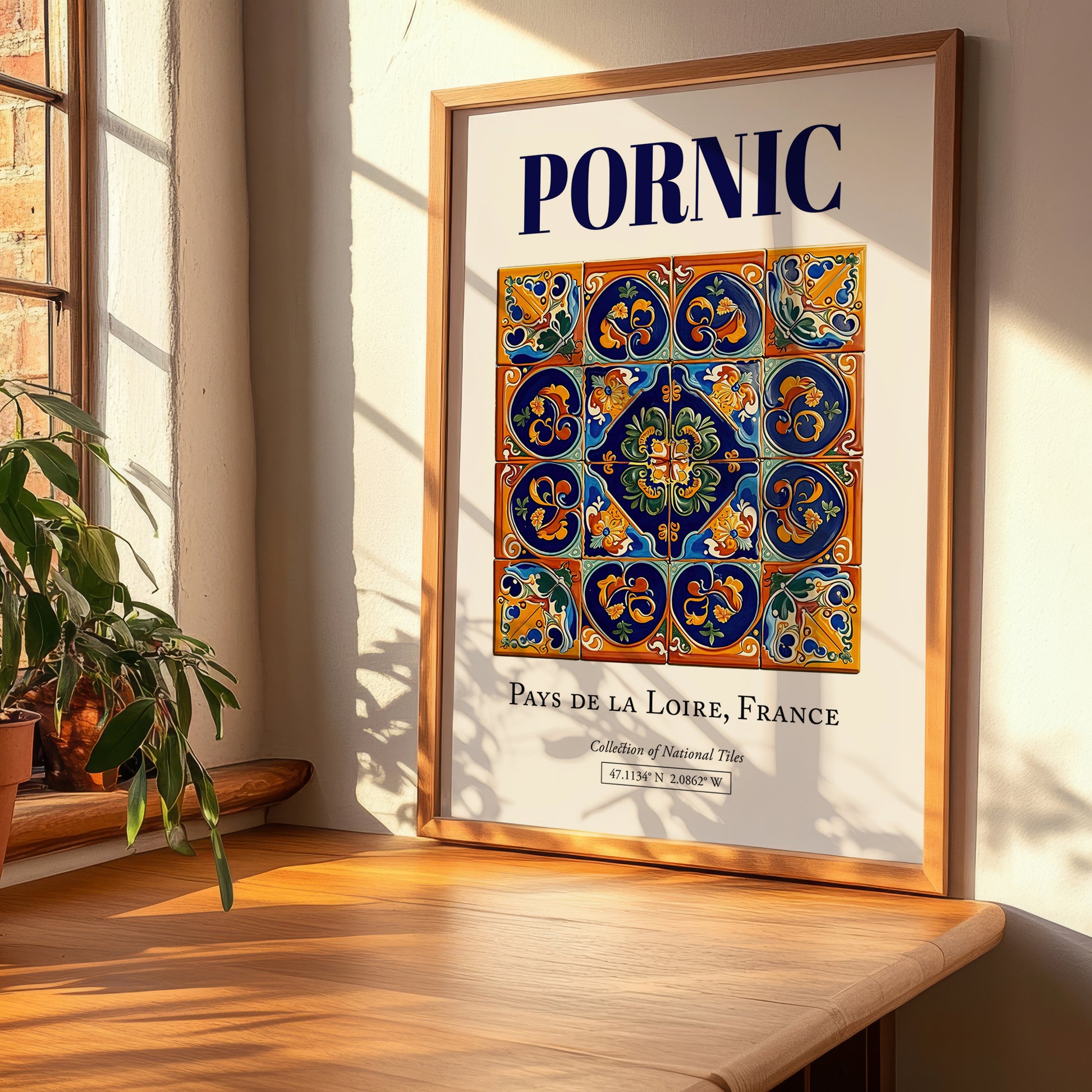 Pornic, France – National Pride Wall Decor, clean layout with no caption