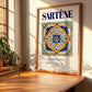 Sartène, France – Travel Print, clean layout with no caption
