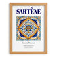 Sartène, France – Travel Print, set in oak frame