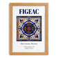 Figeac, France – Travel Print, set in oak frame