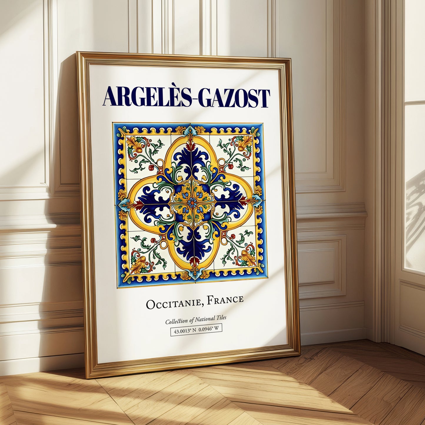 Argelès-Gazost, France – Travel Wall Decor, styled in a charming Paris street view