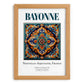 Bayonne, France – Travel Print, set in oak frame