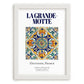 La Grande-Motte, France – Wanderlust Wall Decor, placed in minimal white frame