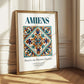 Amiens, France – Travel Print, styled in a charming Paris street view