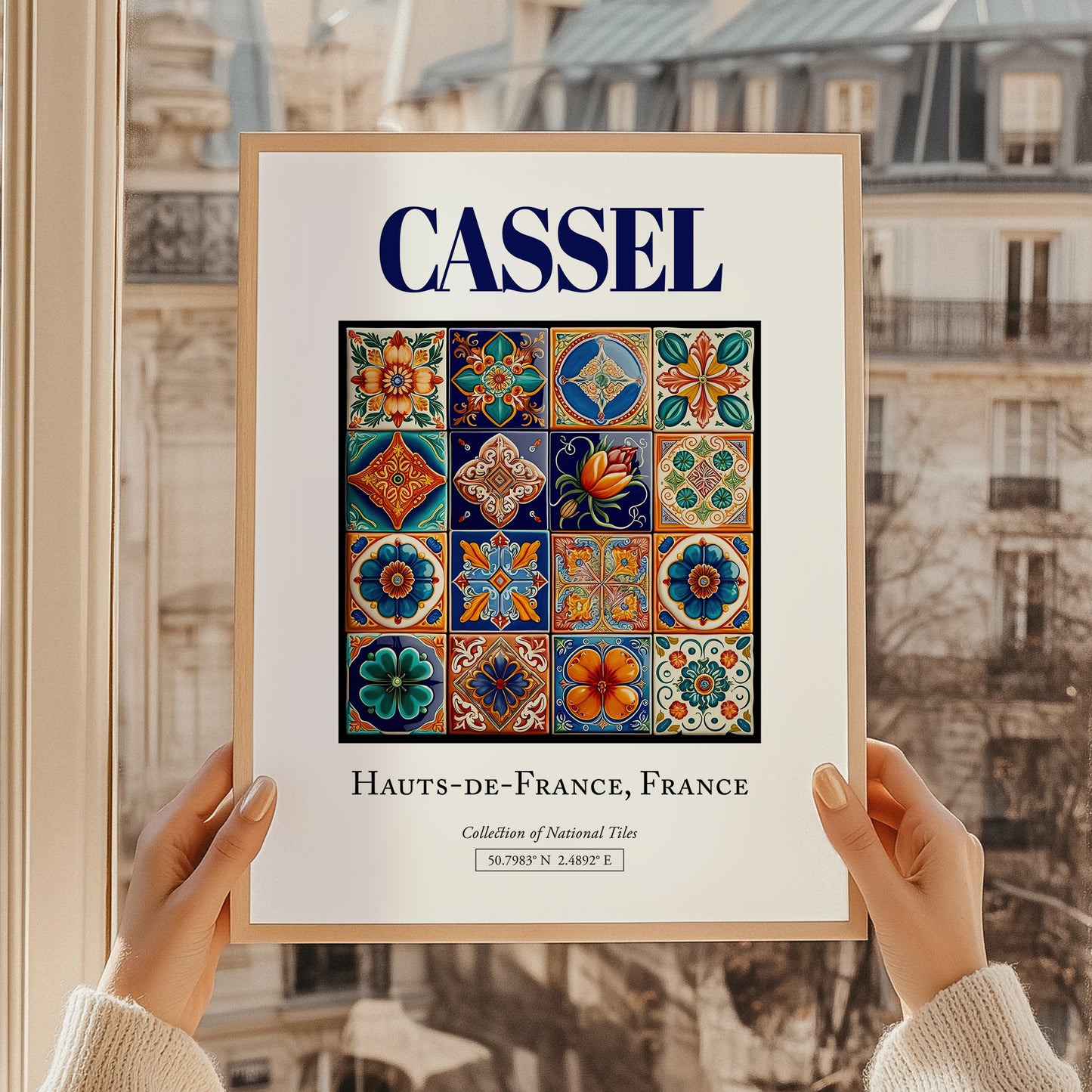 Cassel, France – World Heritage Travel Poster