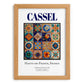 Cassel, France – World Heritage Travel Poster, set in oak frame