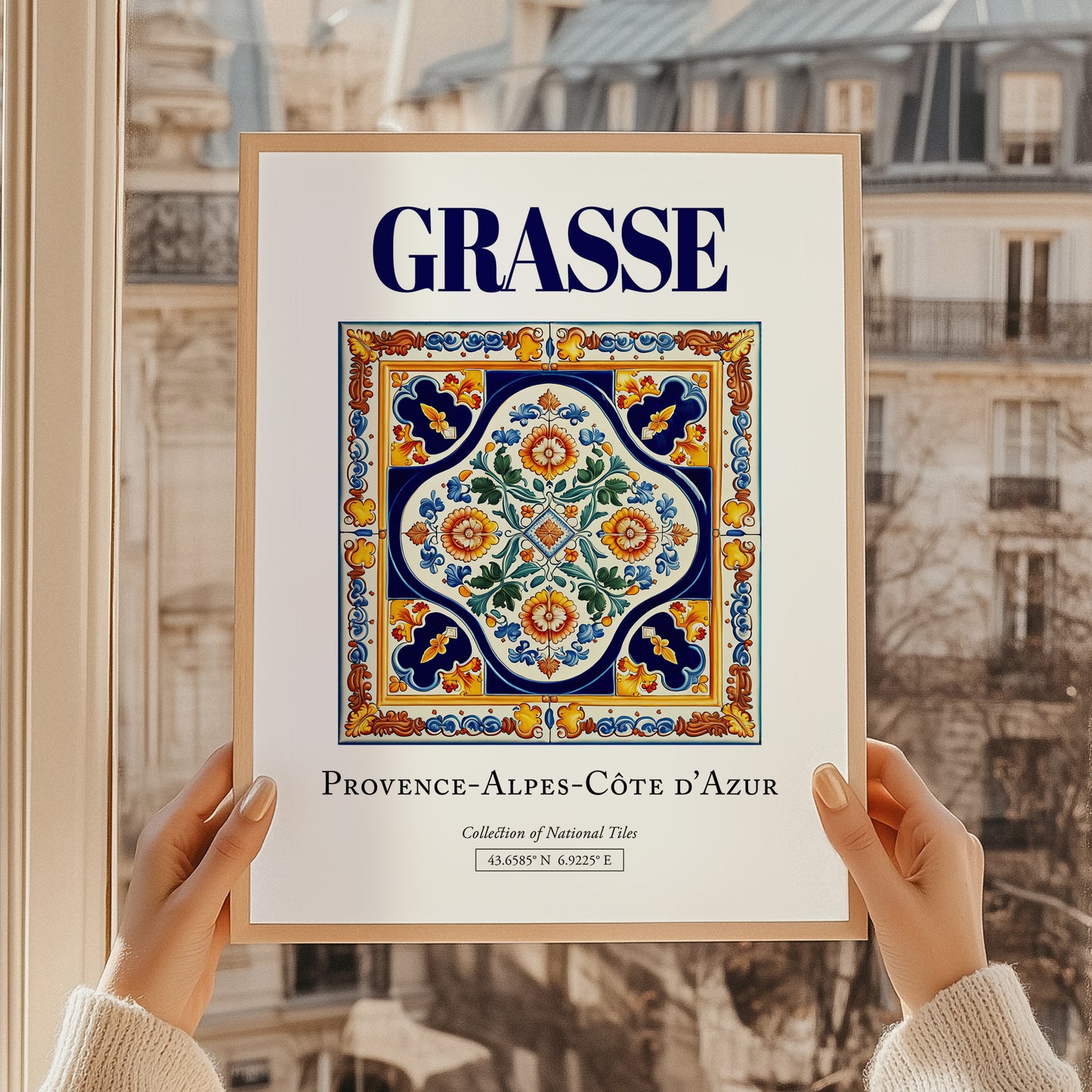 Grasse, France – Tourist Destination Poster