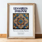 Les Sables-d'Olonne, France – Cultural Heritage Wall Art, in wooden frame leaning on the floor