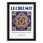 Le Creusot, France – Travel Poster, in sleek black frame